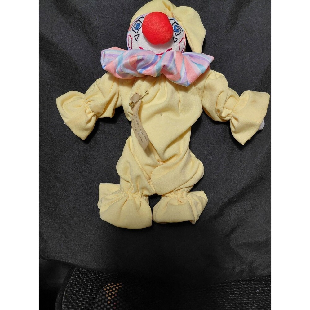 Lucky Rainbow Clown By Ginny Bucks Vintage Doll Toy
